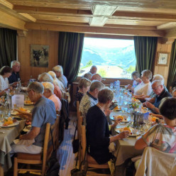 Repas à Combloux
